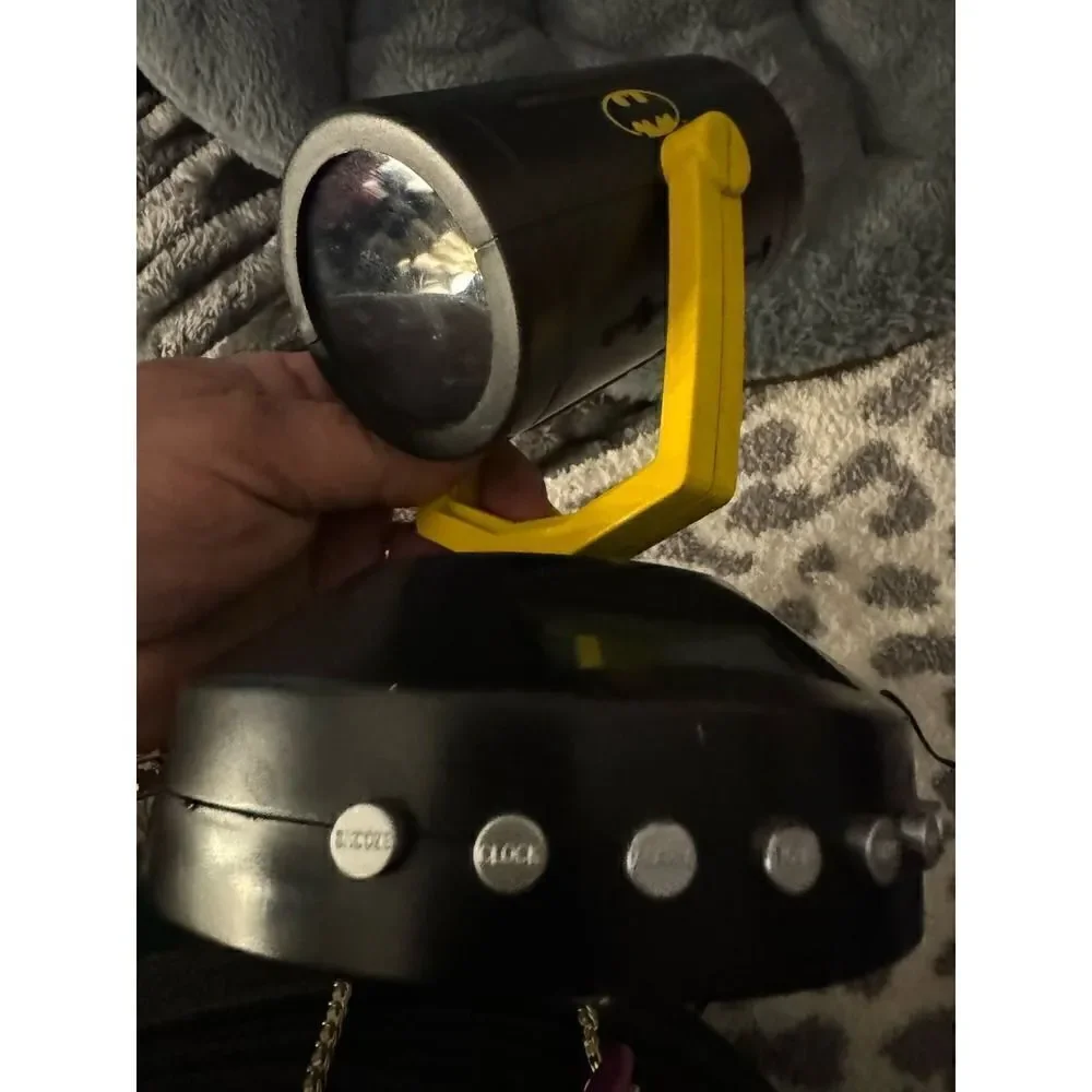 Rare batman signal novelty projection alarm clock .radio